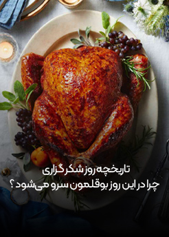 روز شکرگزاری چه روزی است؟ | سفارش بوقلمون از مهیاشاپ